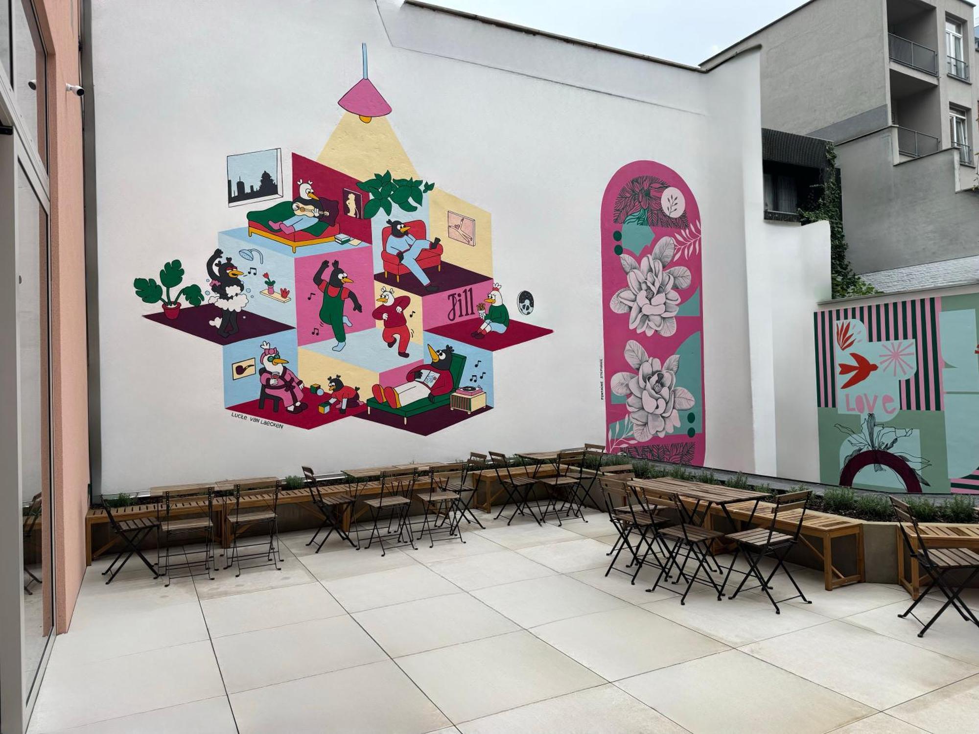Jill Hotel Brussels Saint-Gilles Exterior foto